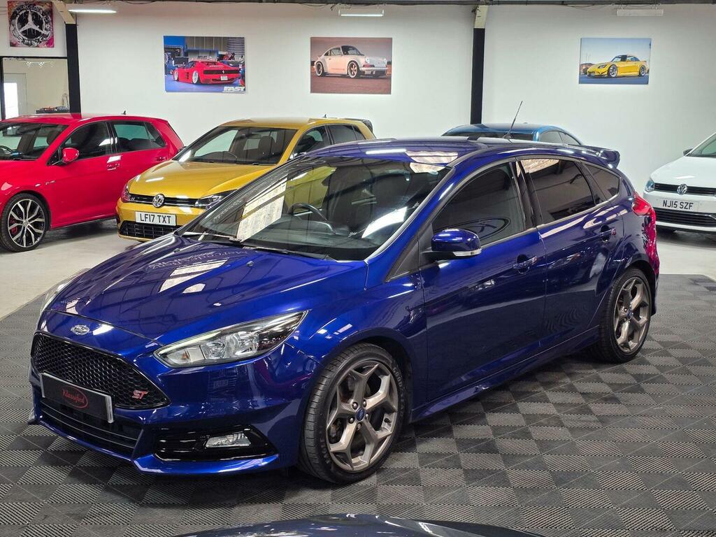 Ford Focus Hatchback 2.0T Ecoboost St-2 Euro 6 Ss 201 LO16CZC Blue #5