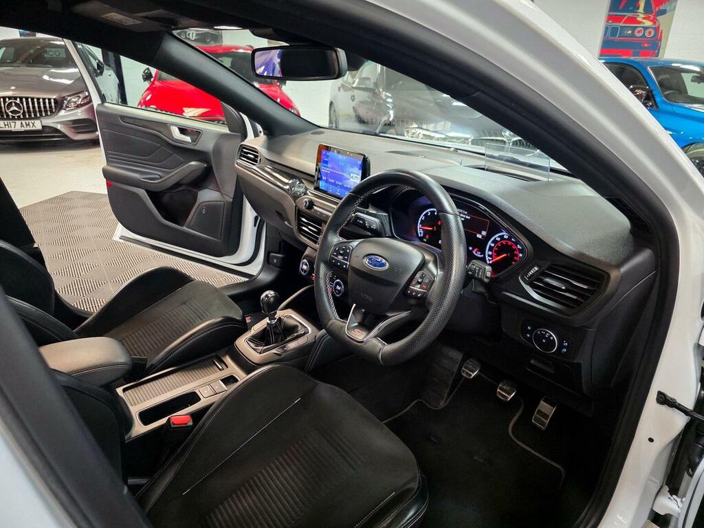 Ford Focus Hatchback 2.3T Ecoboost St Euro 6 Ss 2020 NX70HXF White #3
