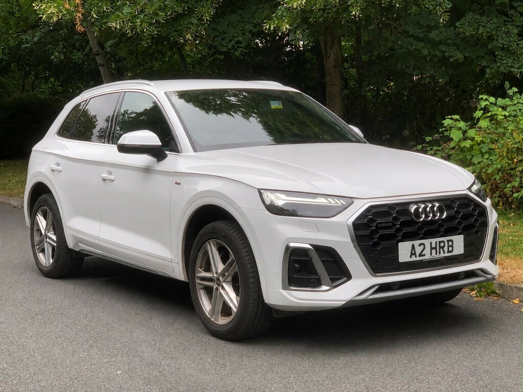 Audi Q5 2.0 Tfsi 45 S Line White