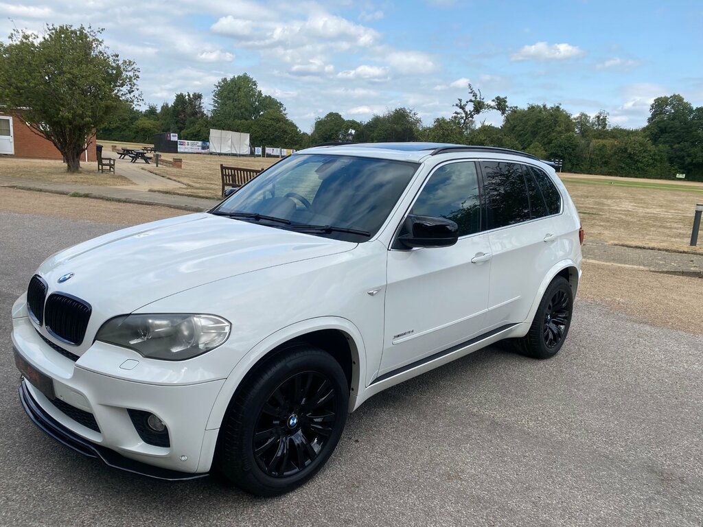 BMW X5 3.0 35I M Sport Twin Power Turbo Xdrive E70 E White #5
