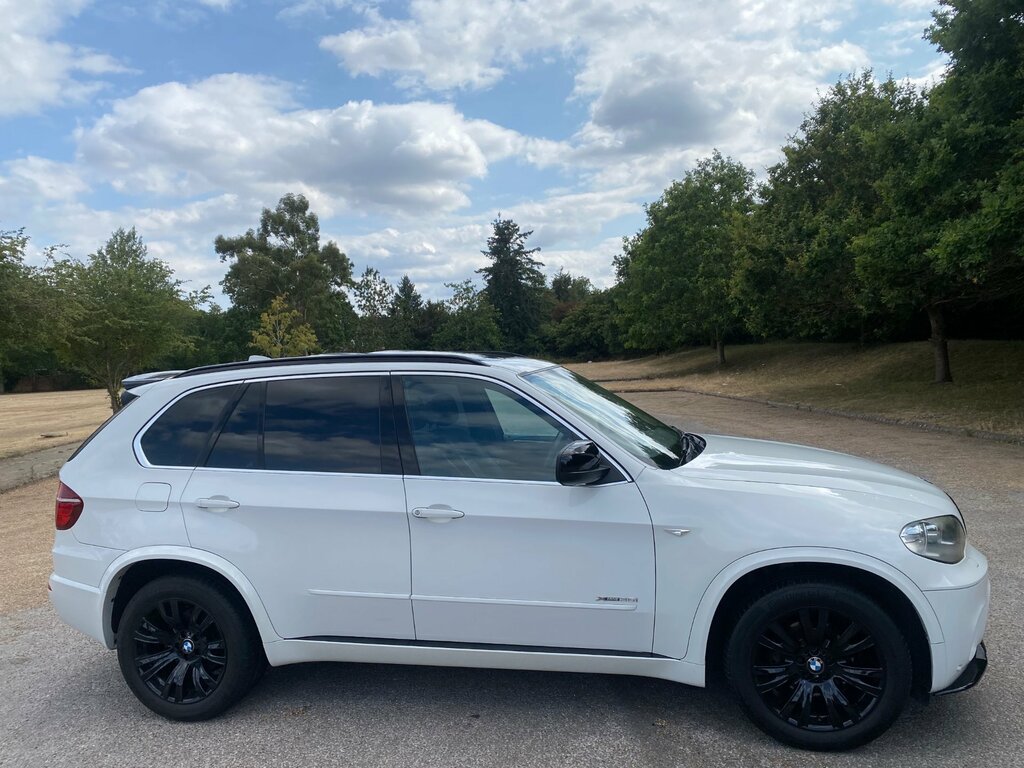 BMW X5 3.0 35I M Sport Twin Power Turbo Xdrive E70 E White #3