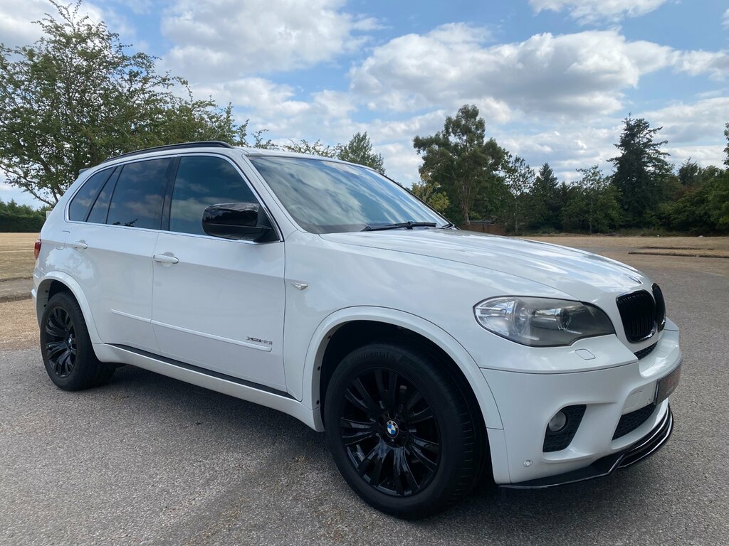 BMW X5 3.0 35I M Sport Twin Power Turbo Xdrive E70 E White #2