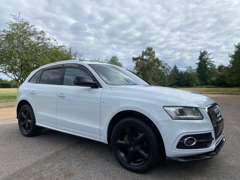 Audi Q5 2.0 Tfsi S Line Plus Suv Tiptronic Quat White #4
