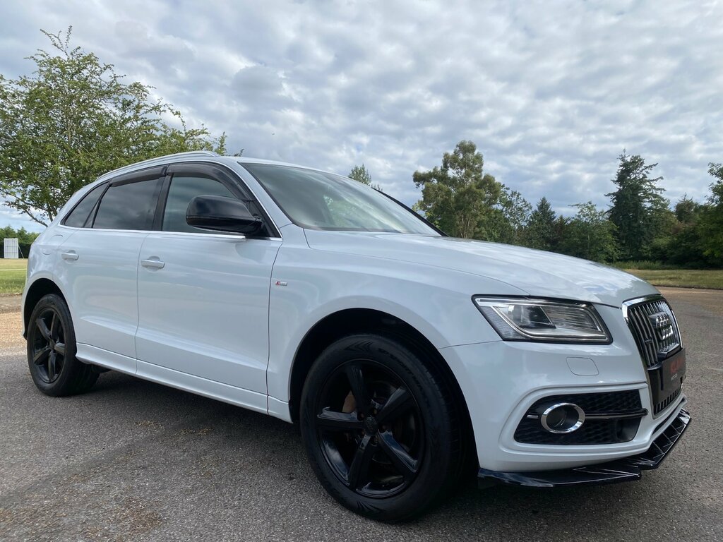 Audi Q5 2.0 Tfsi S Line Plus Suv Tiptronic Quat White #3