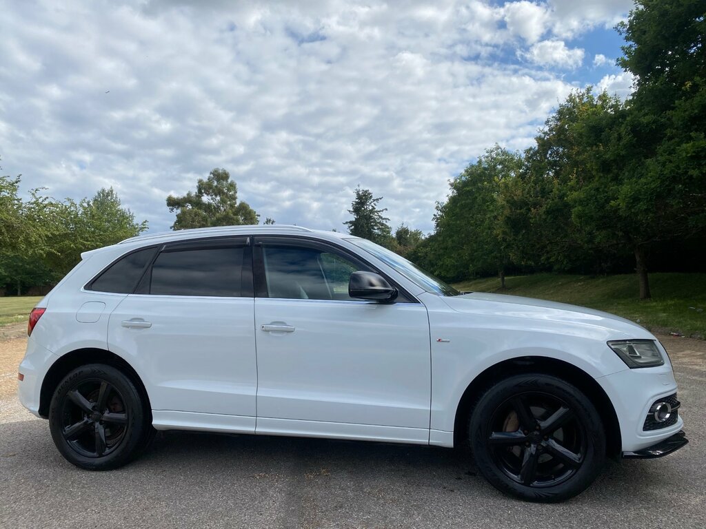 Audi Q5 2.0 Tfsi S Line Plus Suv Tiptronic Quat White #6