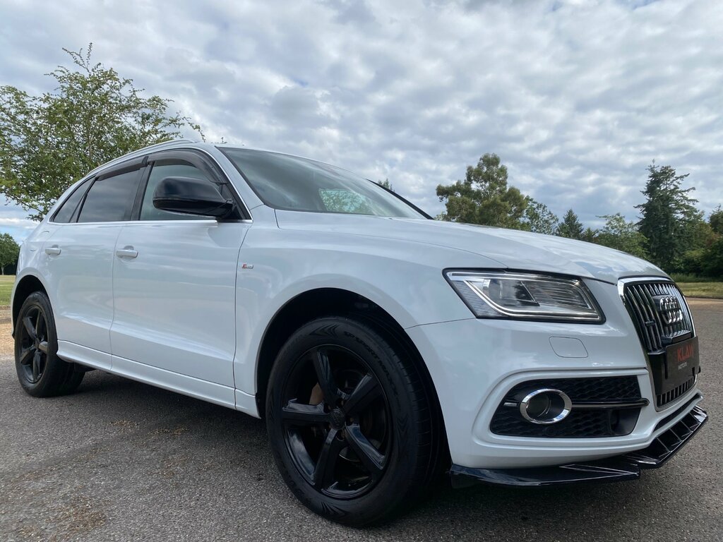 Audi Q5 2.0 Tfsi S Line Plus Suv Tiptronic Quat White #2
