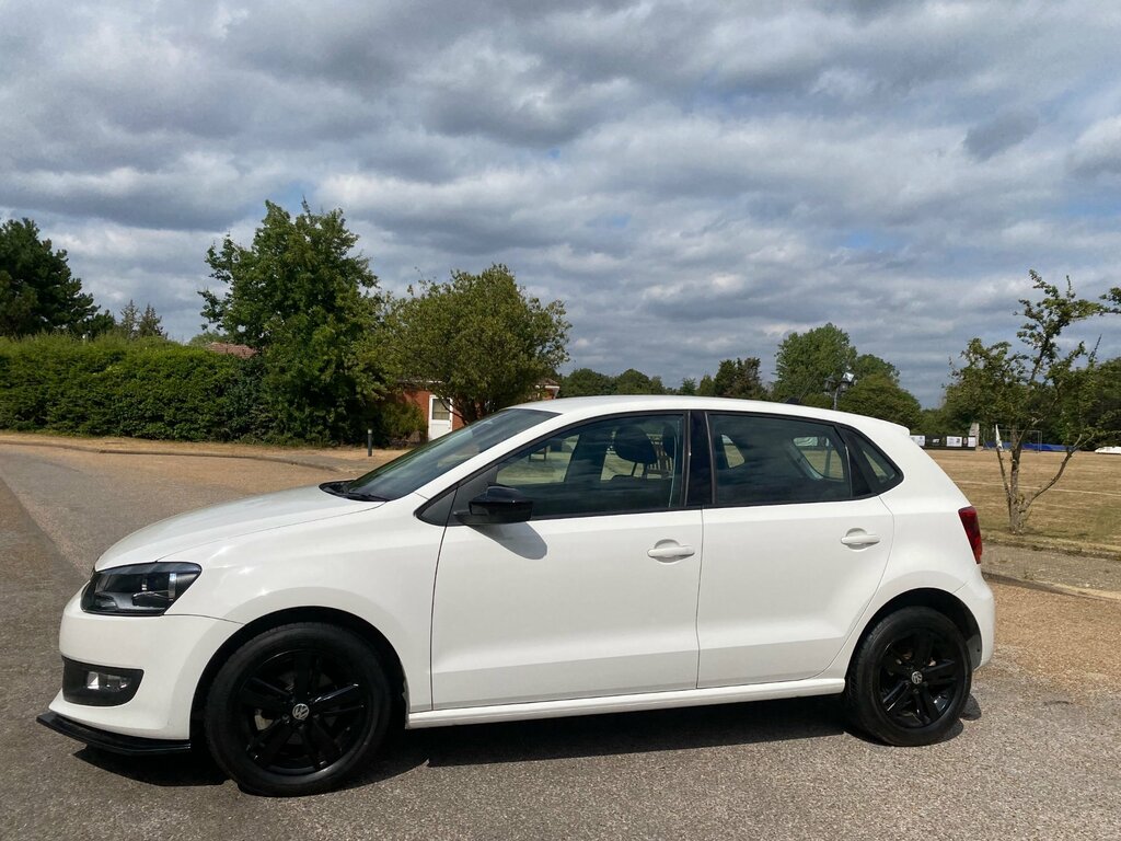 Volkswagen Polo Mk5 1.2 Tsi Bluemotion Tech Match Hatchback Pe White #6