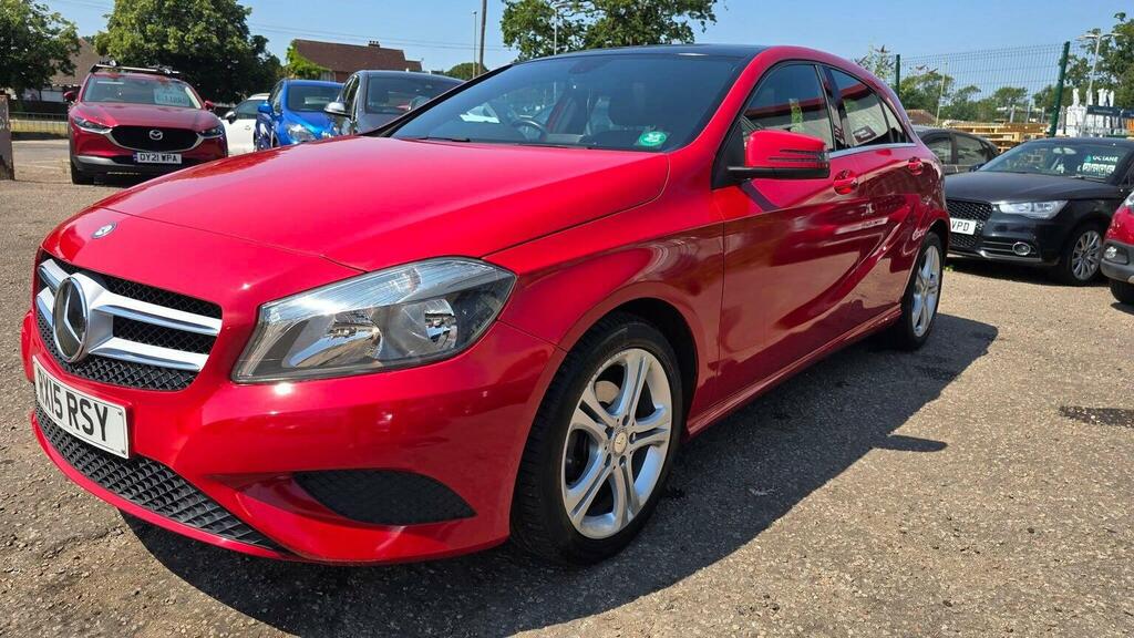 Mercedes-Benz A Class Hatchback 1.5 A180 Cdi Sport Edition Euro 6 Ss Red #3