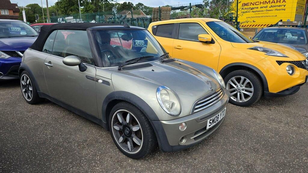 Mini Convertible Convertible 1.6 Cooper Sidewalk Euro 4 20080 Silver
