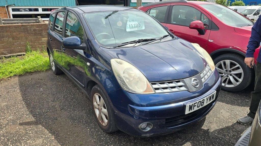 Nissan Note 1.6 16V Acenta Euro 4 Blue #3