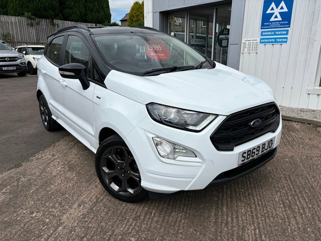Ford Ecosport 1L St-line White