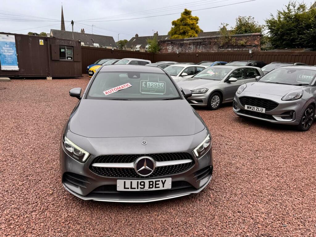 Mercedes-Benz A Class Hatchback 2.0 A220 Amg Line 7G-dct Euro 6 Ss LL19BEY Grey #2