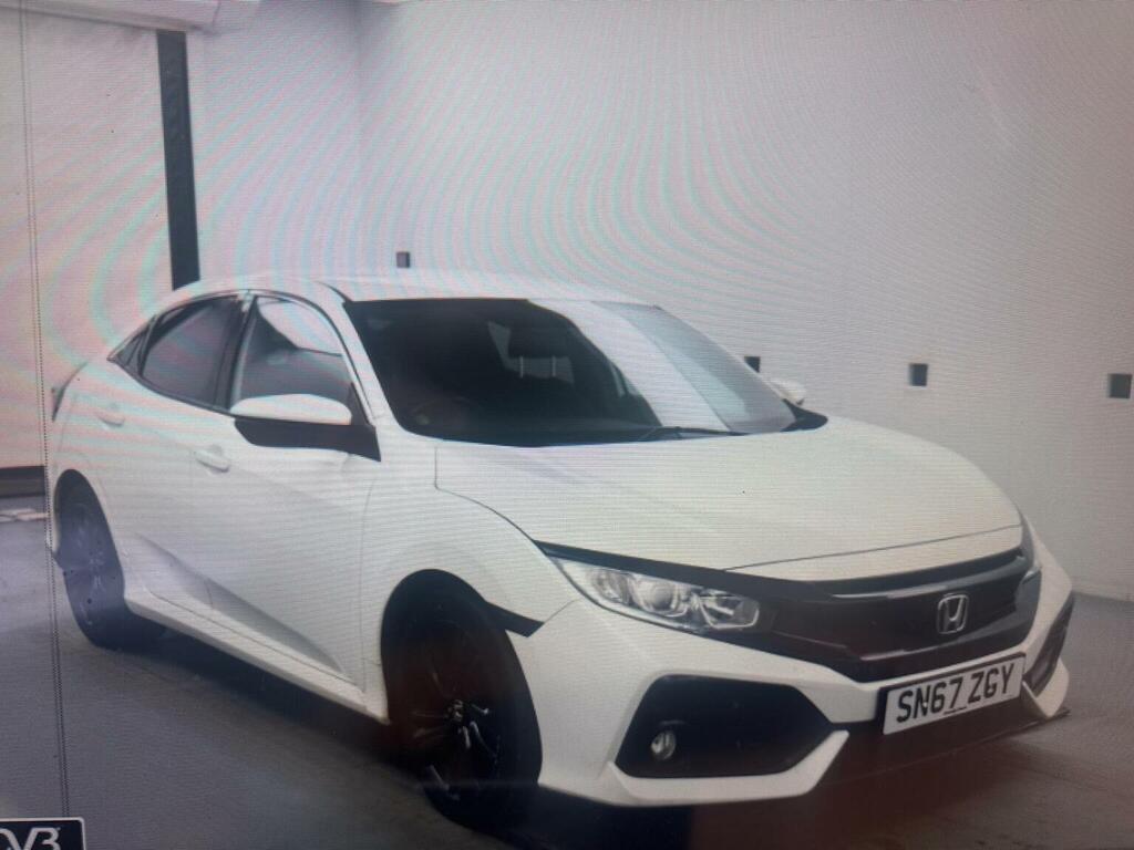 Honda Civic 1.0 Vtec Turbo Sr Euro 6 Ss White