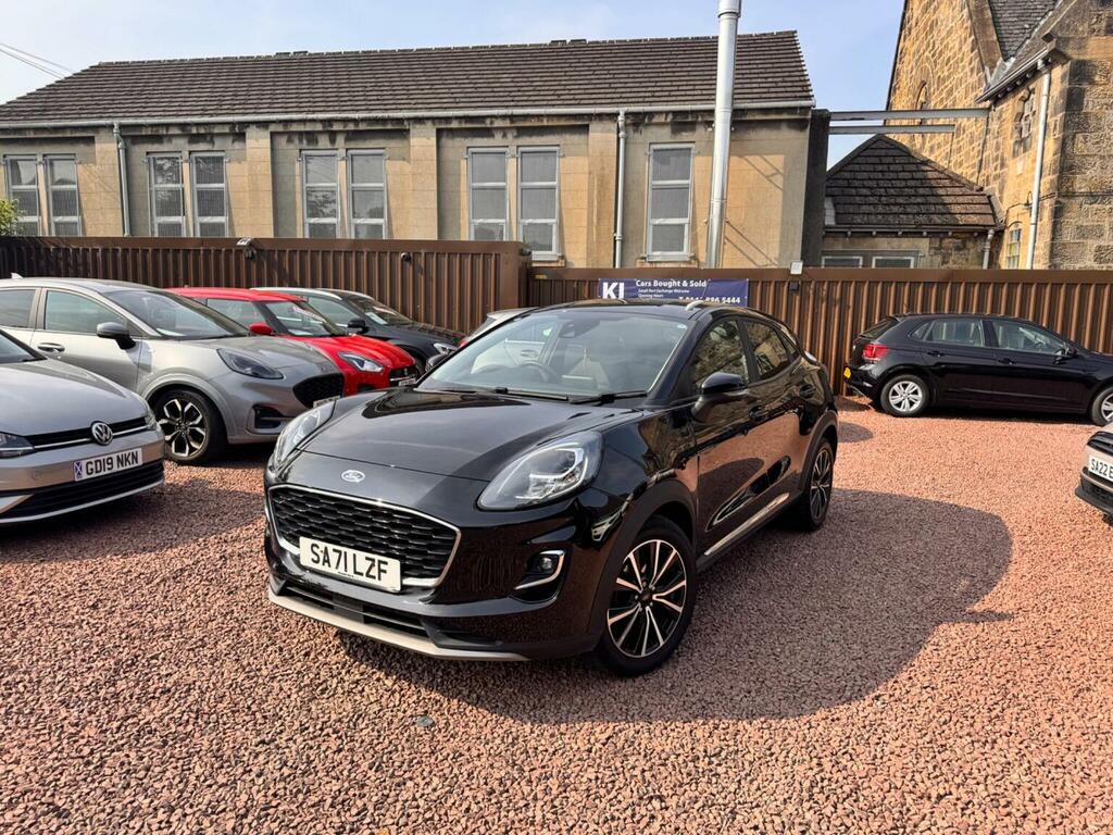 Ford Puma 1.0T Ecoboost Mhev Titanium Design Dct Euro 6 Ss Black