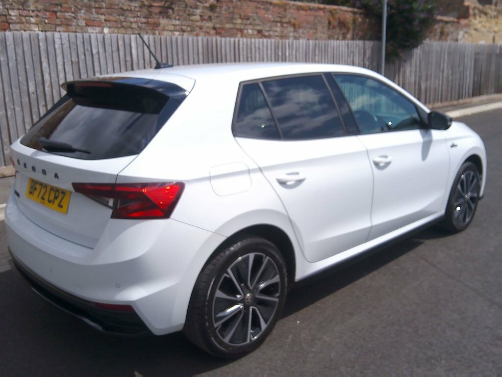 Skoda Fabia 1L Monte Carlo BF72CPZ White #4