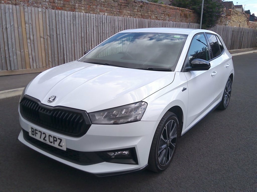Skoda Fabia 1L Monte Carlo BF72CPZ White #3