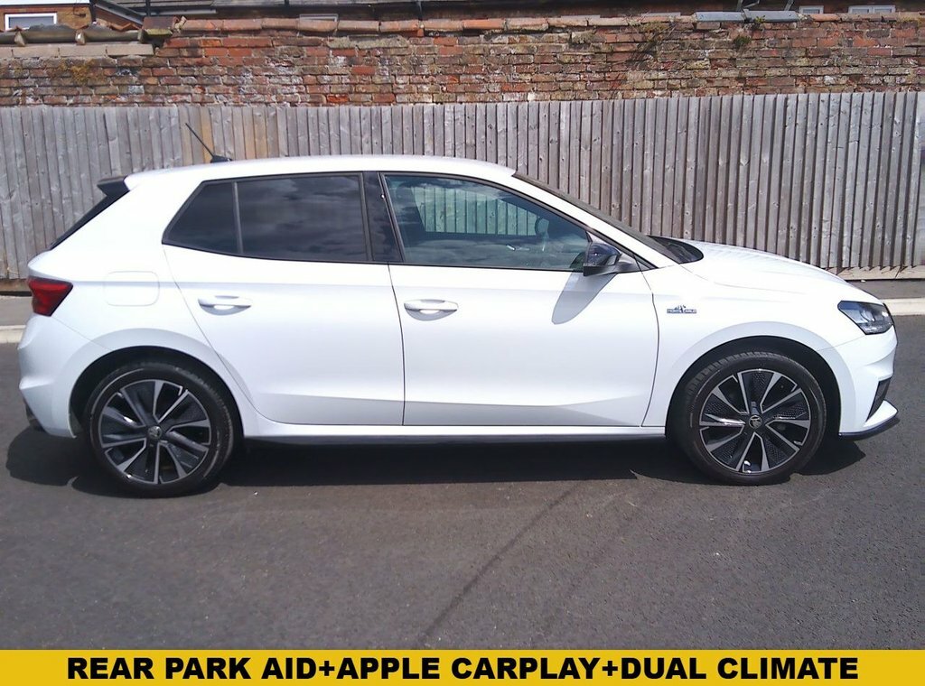 Skoda Fabia 1L Monte Carlo BF72CPZ White #2