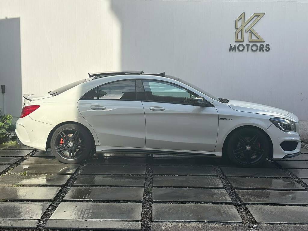 Mercedes-Benz CLA Class 2.1 Cla220 Cdi Amg Sport Coupe 7G-dct E White #3