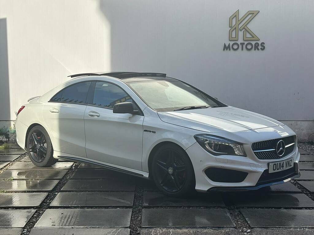 Mercedes-Benz CLA Class 2.1 Cla220 Cdi Amg Sport Coupe 7G-dct E White