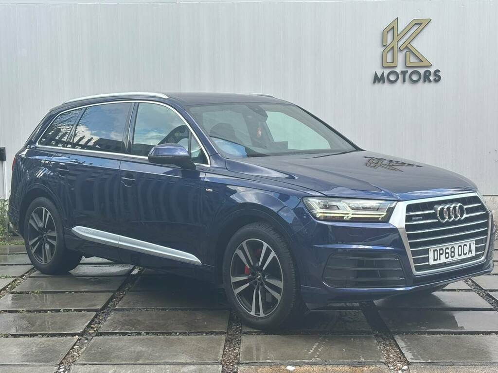 Audi Q7 3.0 Tdi V6 50 S Line Suv Tiptronic Quat Blue