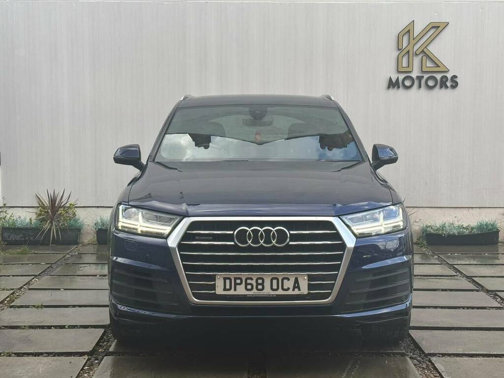 Audi Q7 3.0 Tdi V6 50 S Line Suv Tiptronic Quat Blue #2