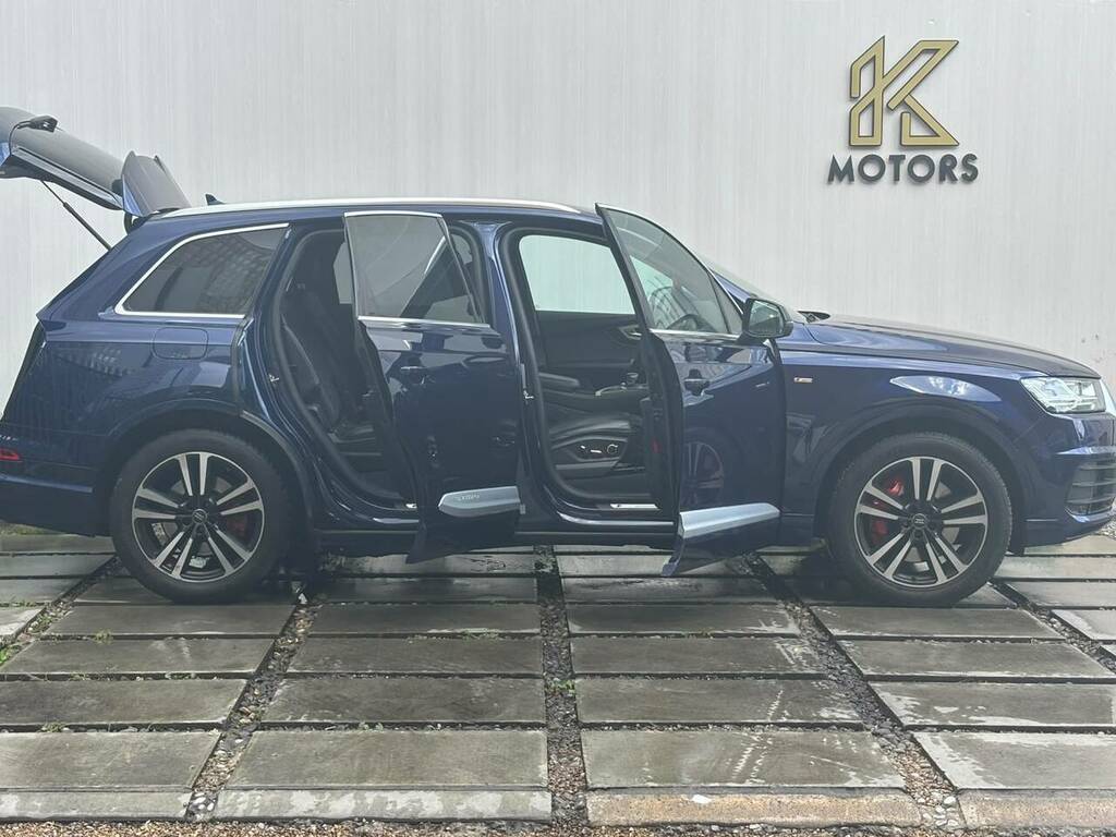 Audi Q7 3.0 Tdi V6 50 S Line Suv Tiptronic Quat Blue #4