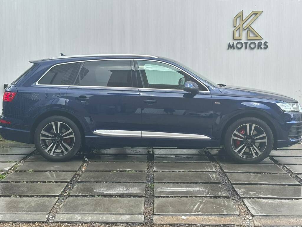 Audi Q7 3.0 Tdi V6 50 S Line Suv Tiptronic Quat Blue #3