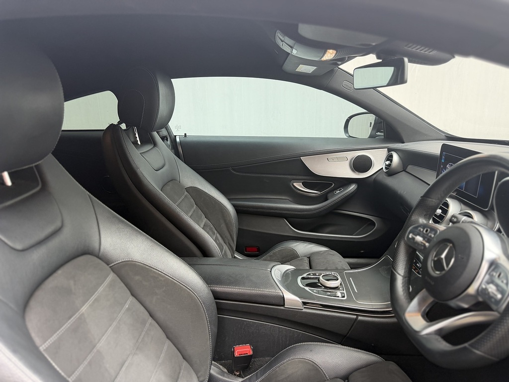 Mercedes-Benz C Class 1.5 C200 Mhev Amg Line Coupe G-tronic Black #6