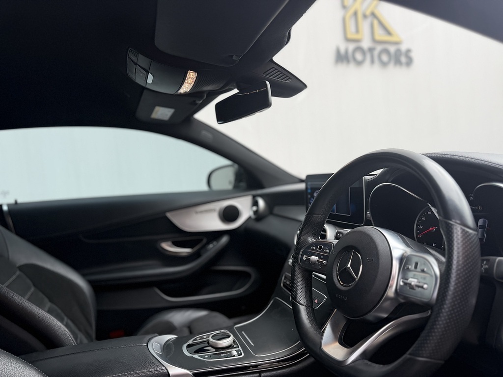 Mercedes-Benz C Class 1.5 C200 Mhev Amg Line Coupe G-tronic Black #5