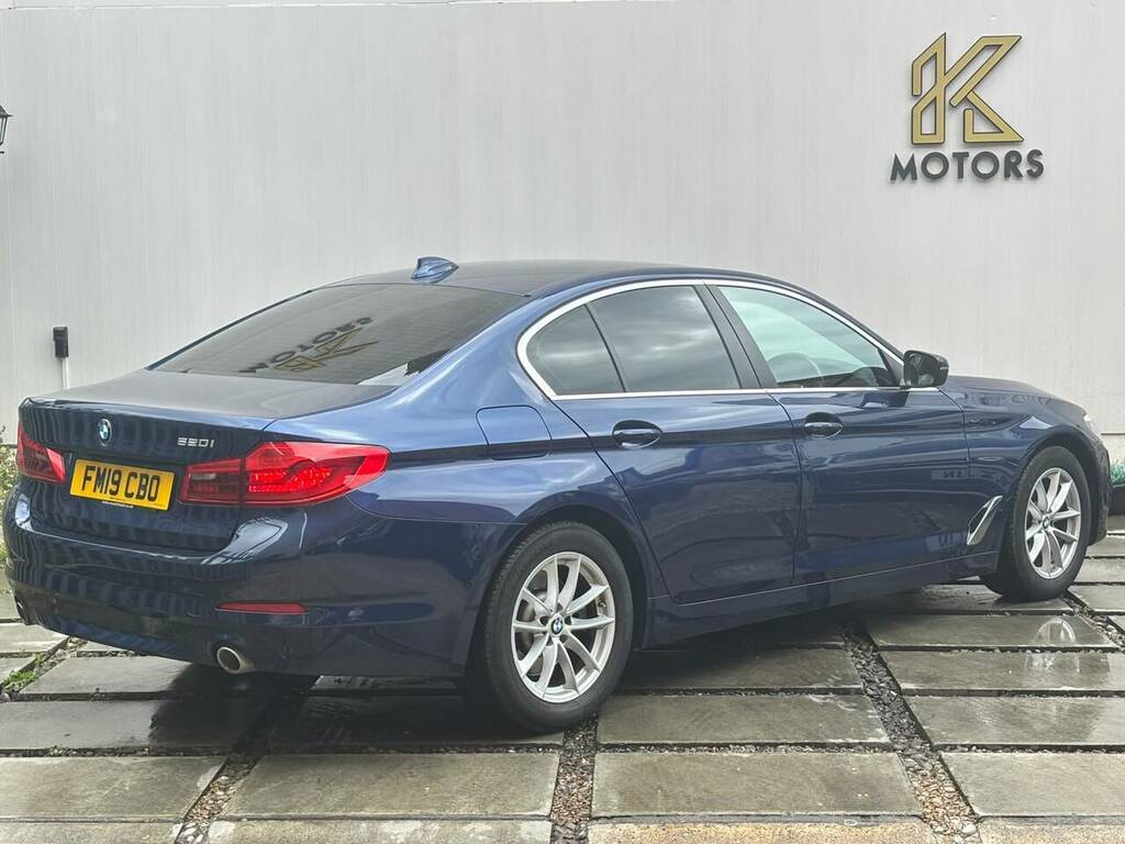 BMW 5 Series M Sport Blue #11