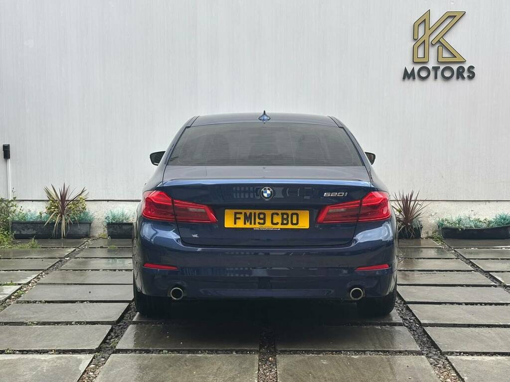 BMW 5 Series M Sport Blue #12