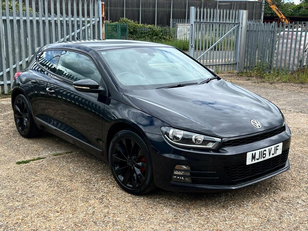 Volkswagen Scirocco Hatchback 2.0 Tdi Bluemotion Tech Gt Euro 6 Ss Black