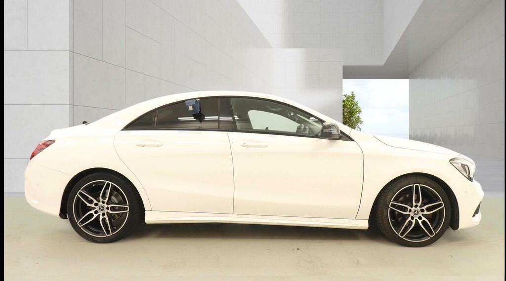 Mercedes-Benz CLA Class 2.1 Cla200d Amg Line Coupe Euro 6 Ss White #5