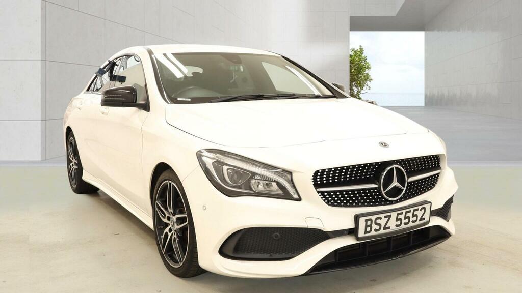 Mercedes-Benz CLA Class 2.1 Cla200d Amg Line Coupe Euro 6 Ss White