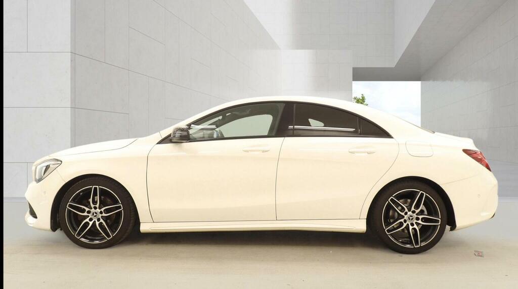 Mercedes-Benz CLA Class 2.1 Cla200d Amg Line Coupe Euro 6 Ss White #6