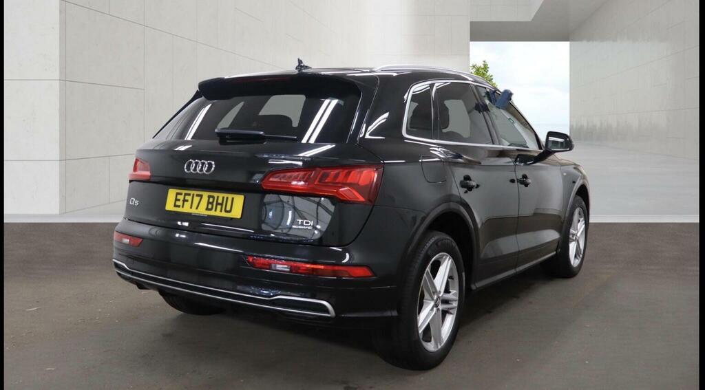 Audi Q5 2.0 Tdi S Line S Tronic Quattro Euro 6 Ss Black #4