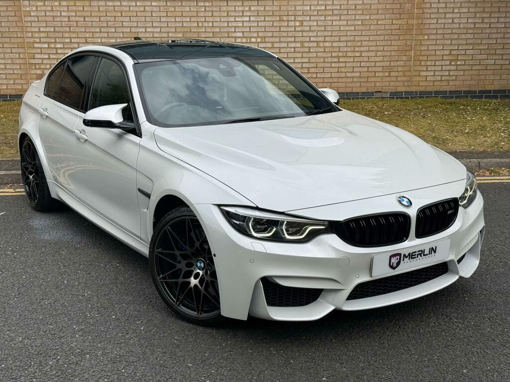 BMW M3 3.0 Biturbo Competition Dct Euro 6 Ss White #5