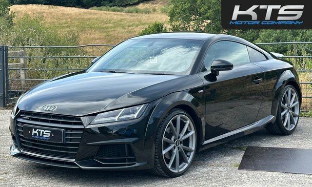 Audi TT Tdi Black Edition Coupe Black #3