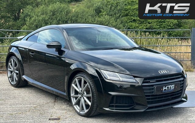 Audi TT Tdi Black Edition Coupe Black #4