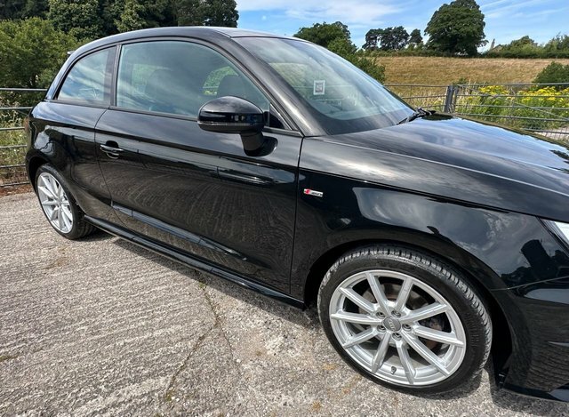 Audi A1 Tfsi S Line Hatchback BC16HXD Black #5