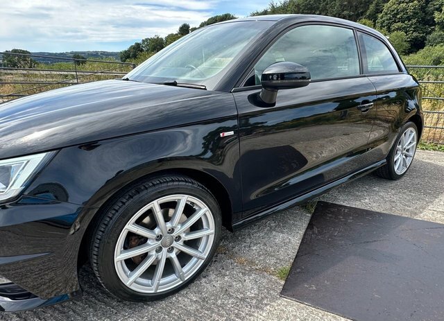 Audi A1 Tfsi S Line Hatchback BC16HXD Black #6