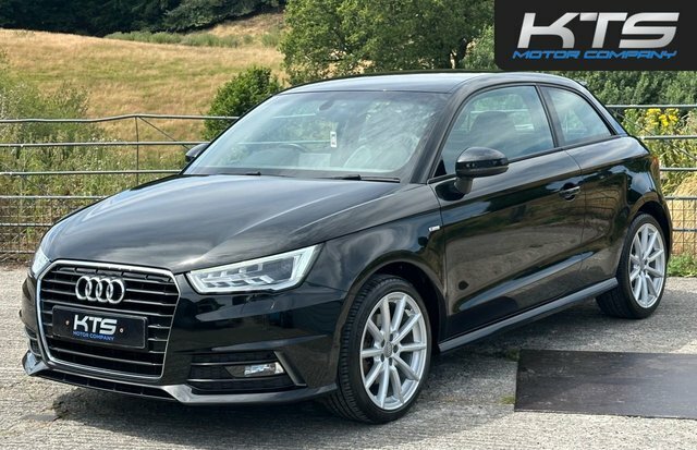 Audi A1 Tfsi S Line Hatchback BC16HXD Black #3