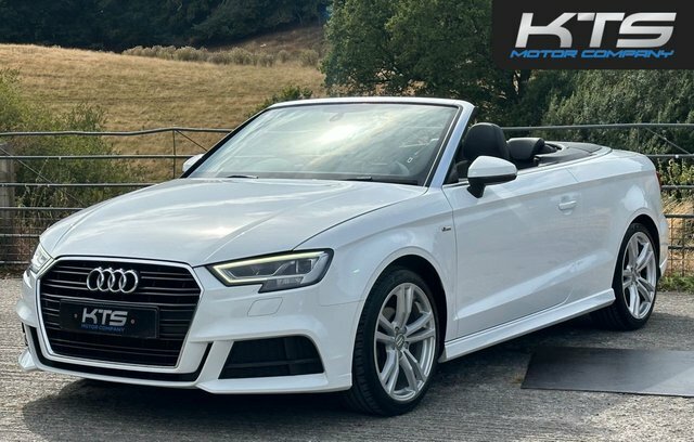 Audi A3 Cabriolet Tdi S Line Convertible White #3