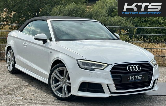 Audi A3 Cabriolet Tdi S Line Convertible White
