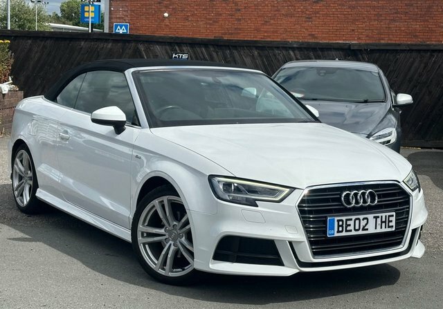 Audi A3 Cabriolet Tdi S Line Convertible White