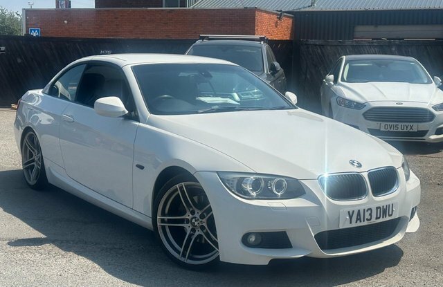 BMW 3 Series 320D M Sport Convertible White
