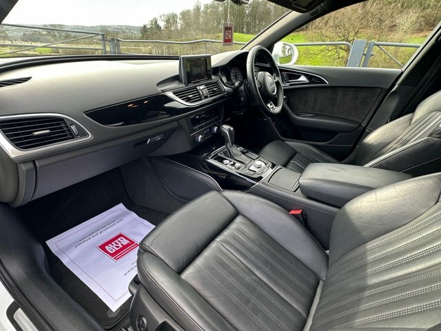 Audi A6 Saloon Tdi S Line Black Edition White #17
