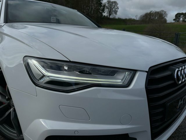 Audi A6 Saloon Tdi S Line Black Edition White #40