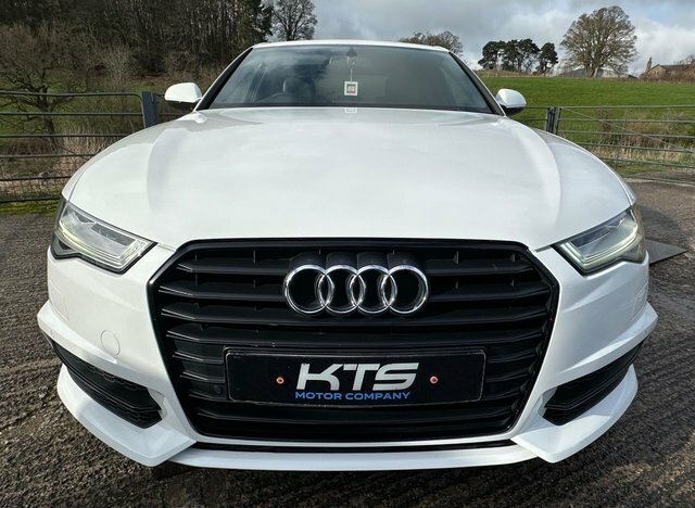 Audi A6 Saloon Tdi S Line Black Edition White #7