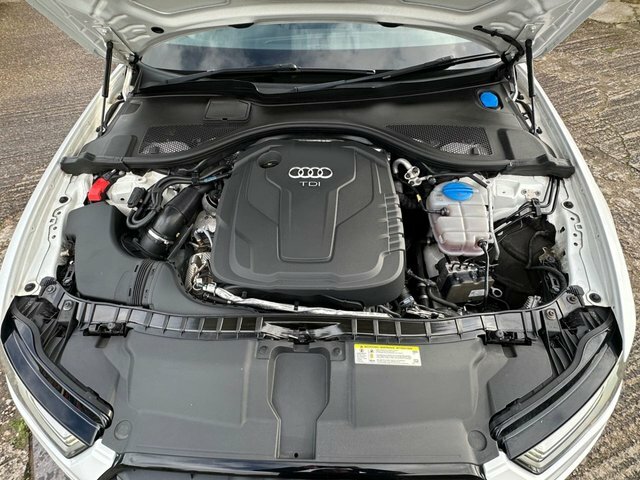Audi A6 Saloon Tdi S Line Black Edition White #42